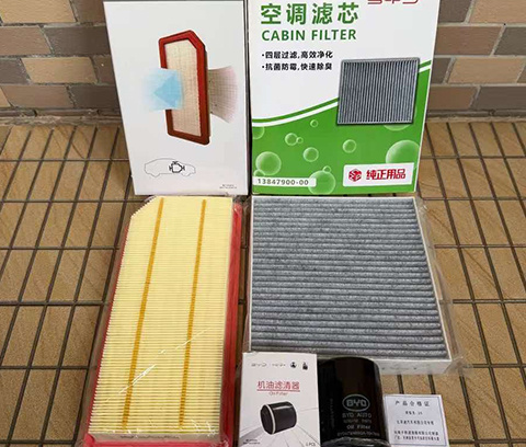 Oil filter (fuel vehicles) 