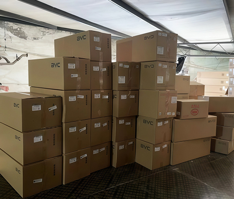 Packaged spare parts