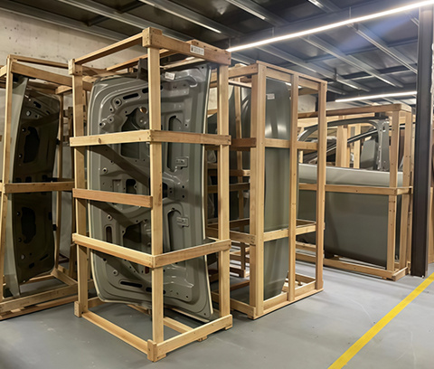 Packaged spare parts